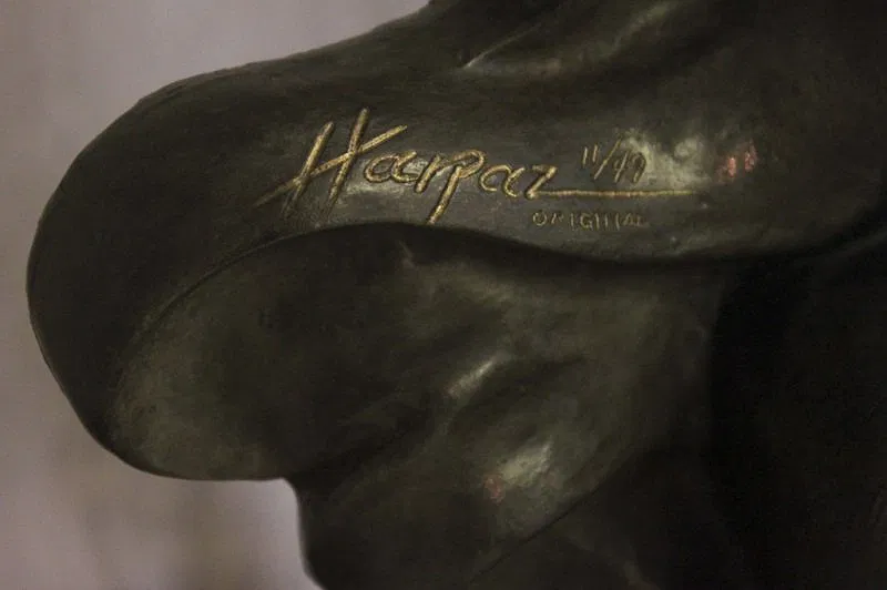 Ari Harpaz Bronze Casting Jerusalem of Gold - Image 4