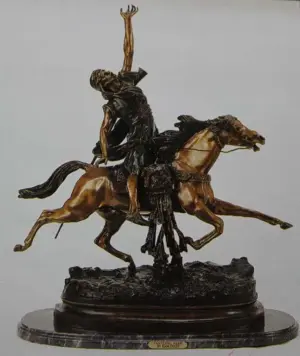 " FANTASTIC ARAB " BRONZE SCULPTURE - RANCOULET