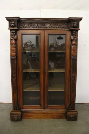 A very fancy large display case