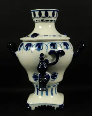 RUSSIAN PORCELAIN SAMOVAR
