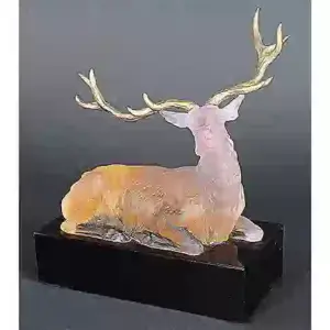 Crystal Sculpture Lying El