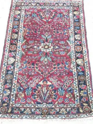 Small Persian Sarouk carpet