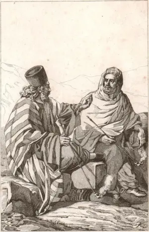 Inhabitants of Mount Sinai . Egypt . 1847 .