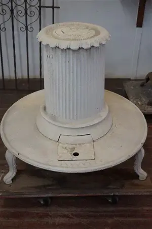 P. Gallagher Cast Iron Outdoor Garden Heater