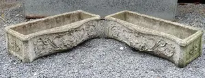 Garden & Architectural : a mid- late 20 thC pair of