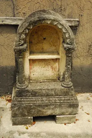 Stone reliquary