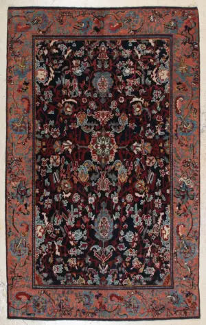 Bidjar Style Small Rug