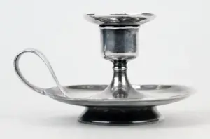 VINTAGE TIFFANY STERLING SILVER CHAMBER STICK