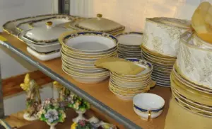 Limoges Porcelain Service "La Cloche" Pattern