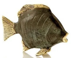 BRONZE FISH SCULPTURE