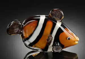 ART GLASS CLOWN FISH