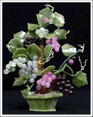 REAL JADE GRAPES TREE