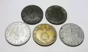 NAZI GERMAN COIN LOT