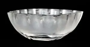 SMALL SIGNED LALIQUE CANDY DISH