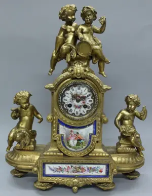 19TH CENTRUY SEVRES CLOCK