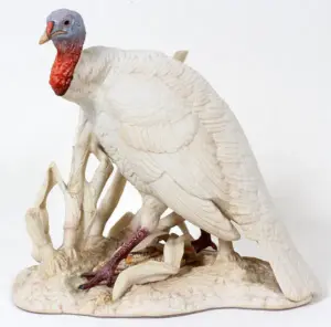 CYBIS PORCELAIN TURKEY, H 11", L 12"