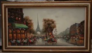 Alberto Divity, 20th century Italy, oil on canvas,