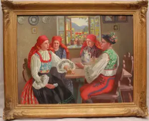 Karl Viktor Mayr (Austrian, 1881-1975), Interior S