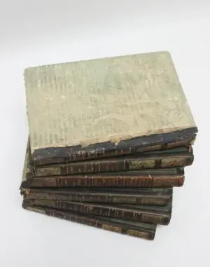 (7) Leather Bound "Victor Hugo" Books