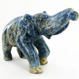Carved Lapis Elephant