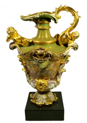Ewer , Mason Ironstone , ' The Noble Urn ', C.1820