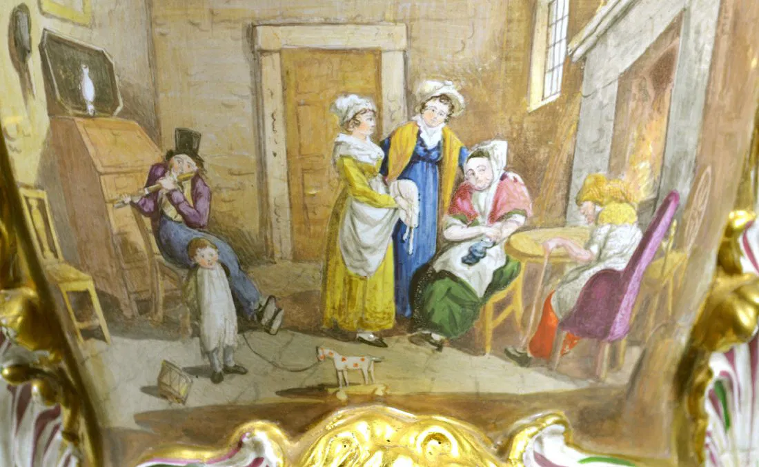 Ewer , Mason Ironstone , ' The Noble Urn ', C.1820 - Image 5