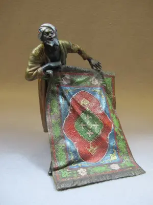 Franz Bergman Orientalist Vienna Bronze