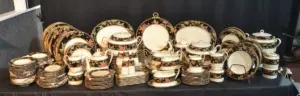 MIKASA "LAVISH MEADOW" DINNER SERVICE