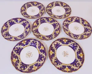 7 INCREDIBLE -GILMAN COLLAMORE DINNER PLATES