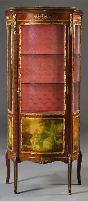 A French Rosewood Vitrine