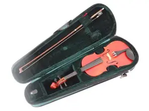 Musical Instruments : A cased Chinese student's violin