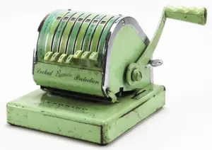 Vintage Paymaster Check Writing Machine. Pre-Computer.