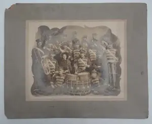 A Victorian black and white photograph marked Gannon