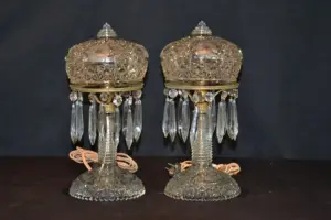 (Pr) CRYSTAL BOUDOIR LAMPS