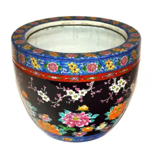 Japanese Ceramic Cache Pot