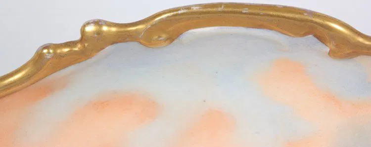 13 in. Limoges Paint Decorated Charger - Image 4