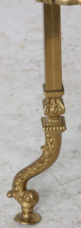 Gilt Brass & Onyx Plant Stand - Image 5