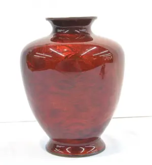 FOIL CLOISONNE VASE