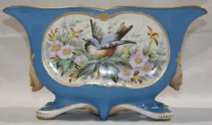 19th C.Old Paris/Sevres Porcelain Hand Painted Planter