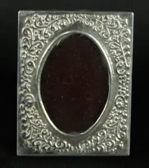 MEXICAN SILVER MINIATURE PHOTO FRAME