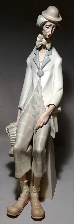 Lladro Clown with Concertina