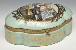 Sevres Porcelain Dresser Box