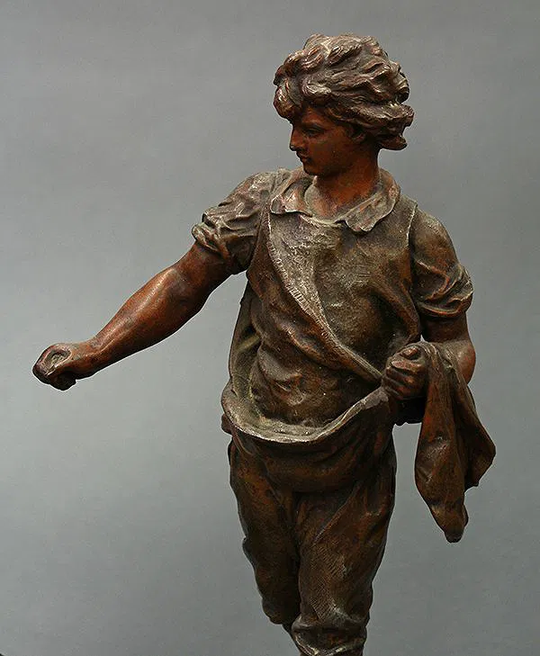 Continental figural clock garniture - Image 4